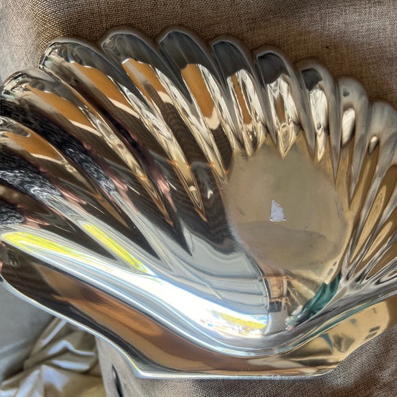 Crate and Barrel Pewter serving platters - Picture 3 of 5